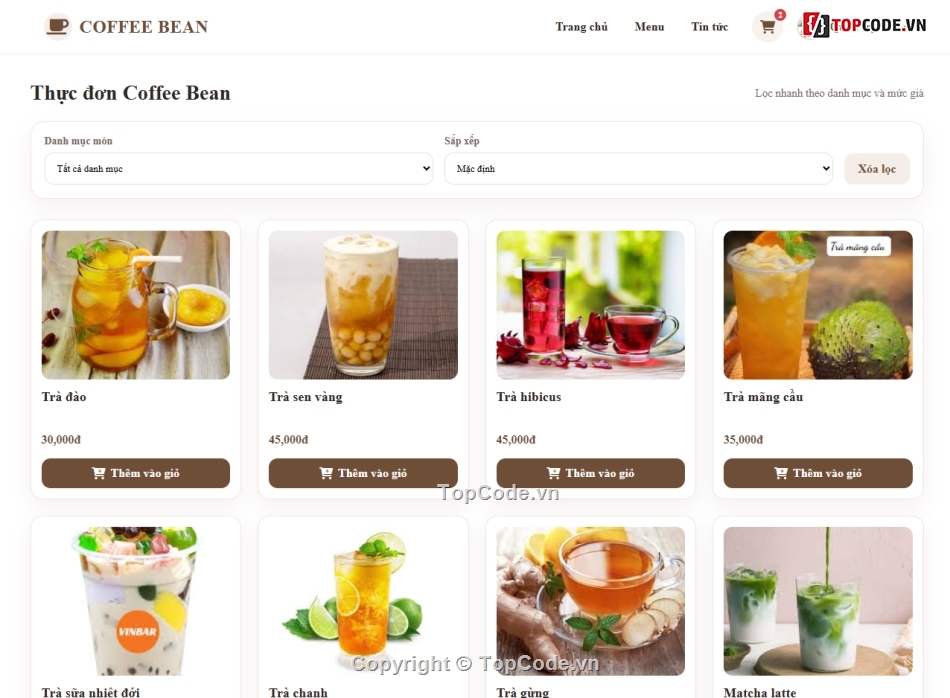 cà phê đơn giản,bán cà phê,đơn giản